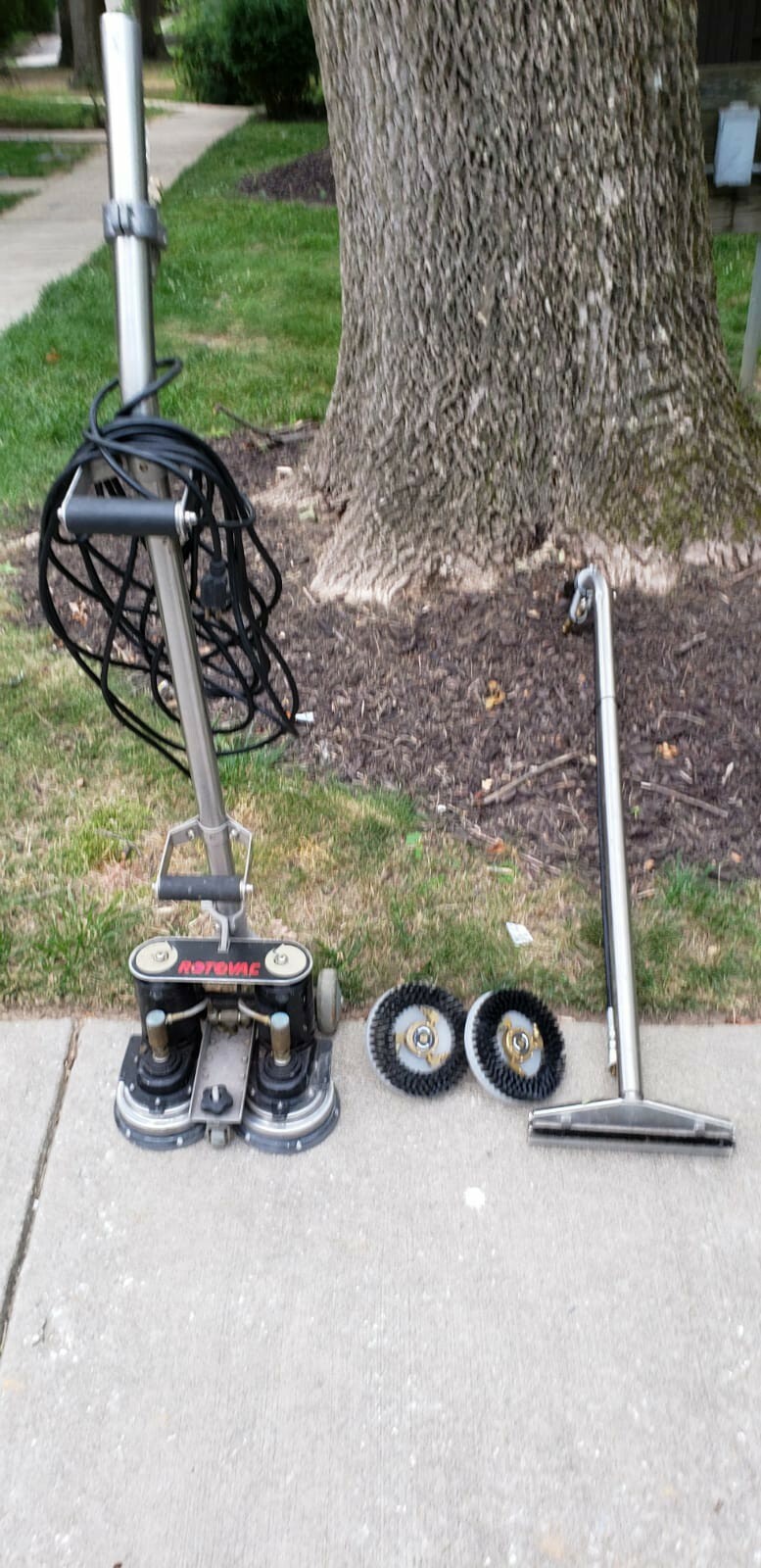 Carpet + Tile Cleaning Equipment (complete equipment)