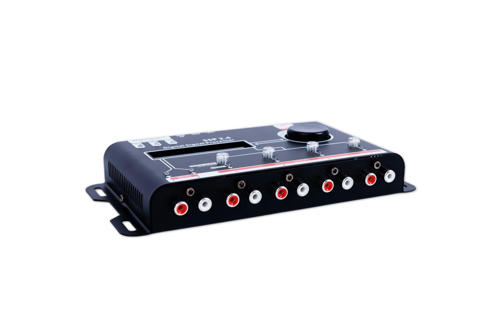 Car Audio DSP Equalizer 15 Band Graphic EQ 2 In 4 or 8 Out Crossover Processor