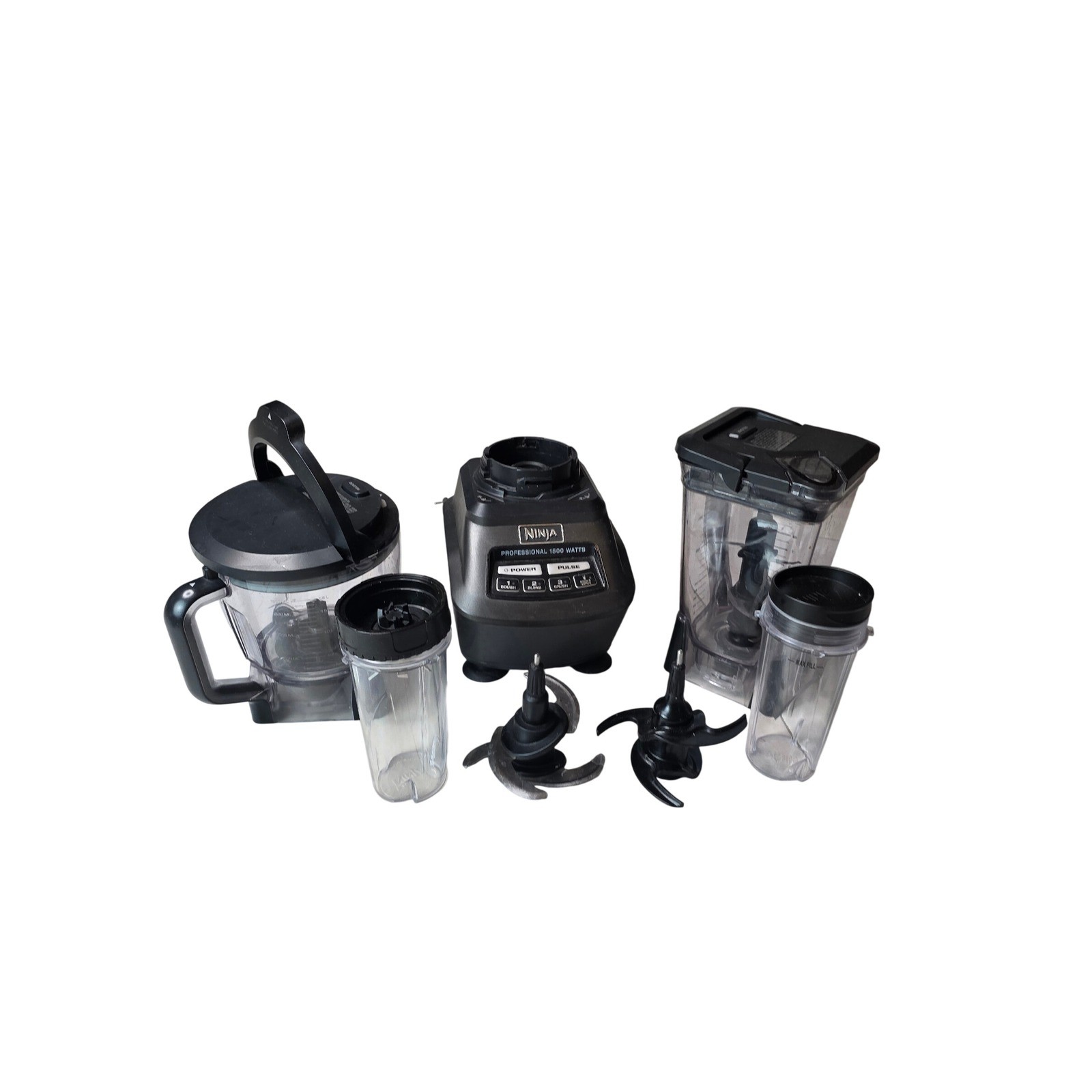 Ninja Mega Kitchen System BL770 1500W Blender Food Processor Nutri Ninja Cups E2