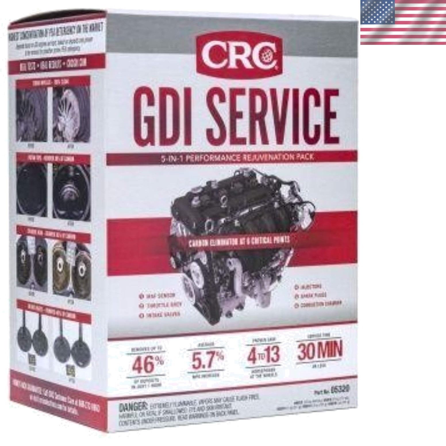 1 Kit GDI Service Pack 05320: Effective 5-in-1 Cleaner for Optimal Engine Health