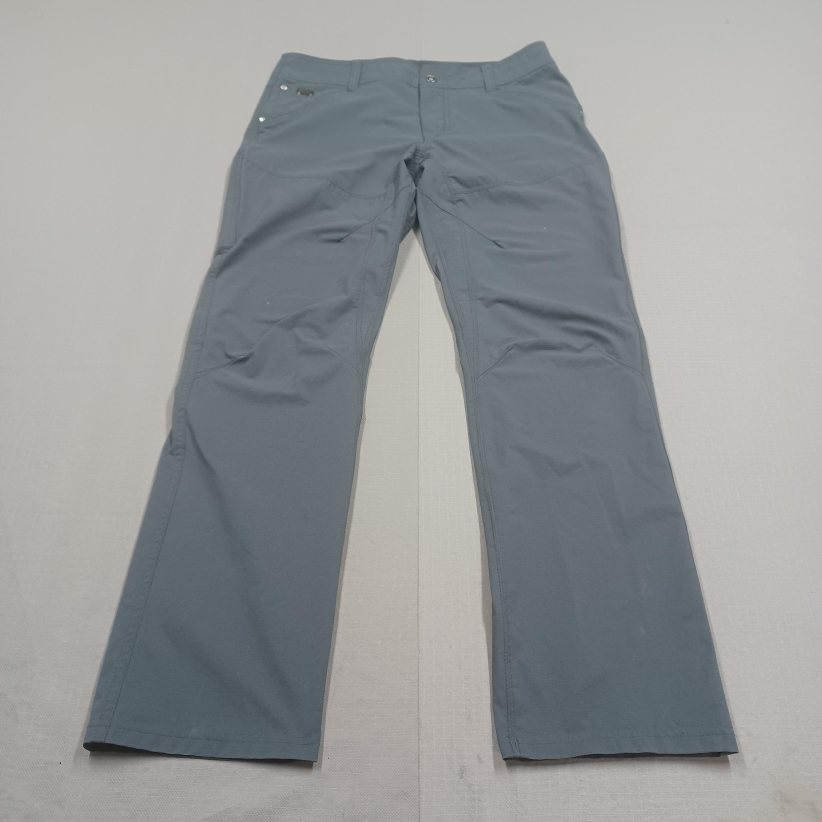 Kuhl Pants Mens 33x32 Gray SILENCR Khakis Hiking Stretch Quick Dry Ripstop
