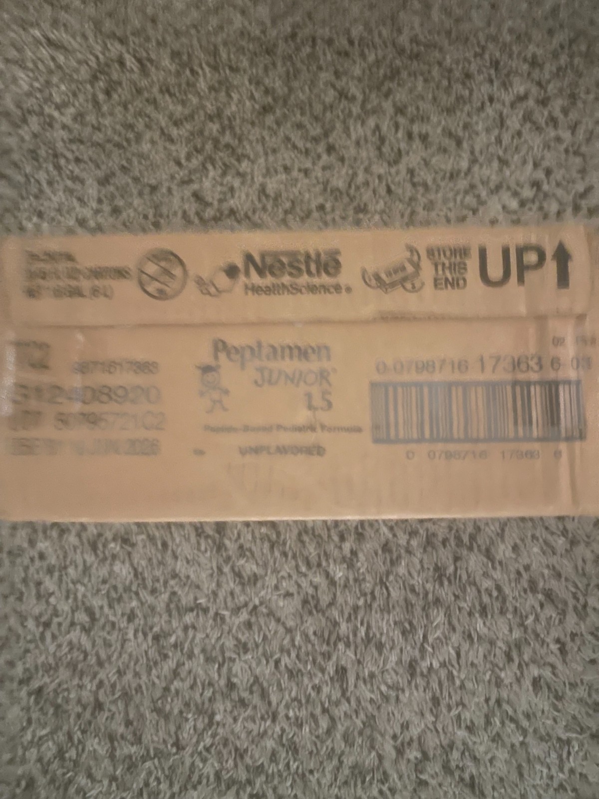 Nestle Peptamin 1.5 Tube Feeding Formula Unflavored