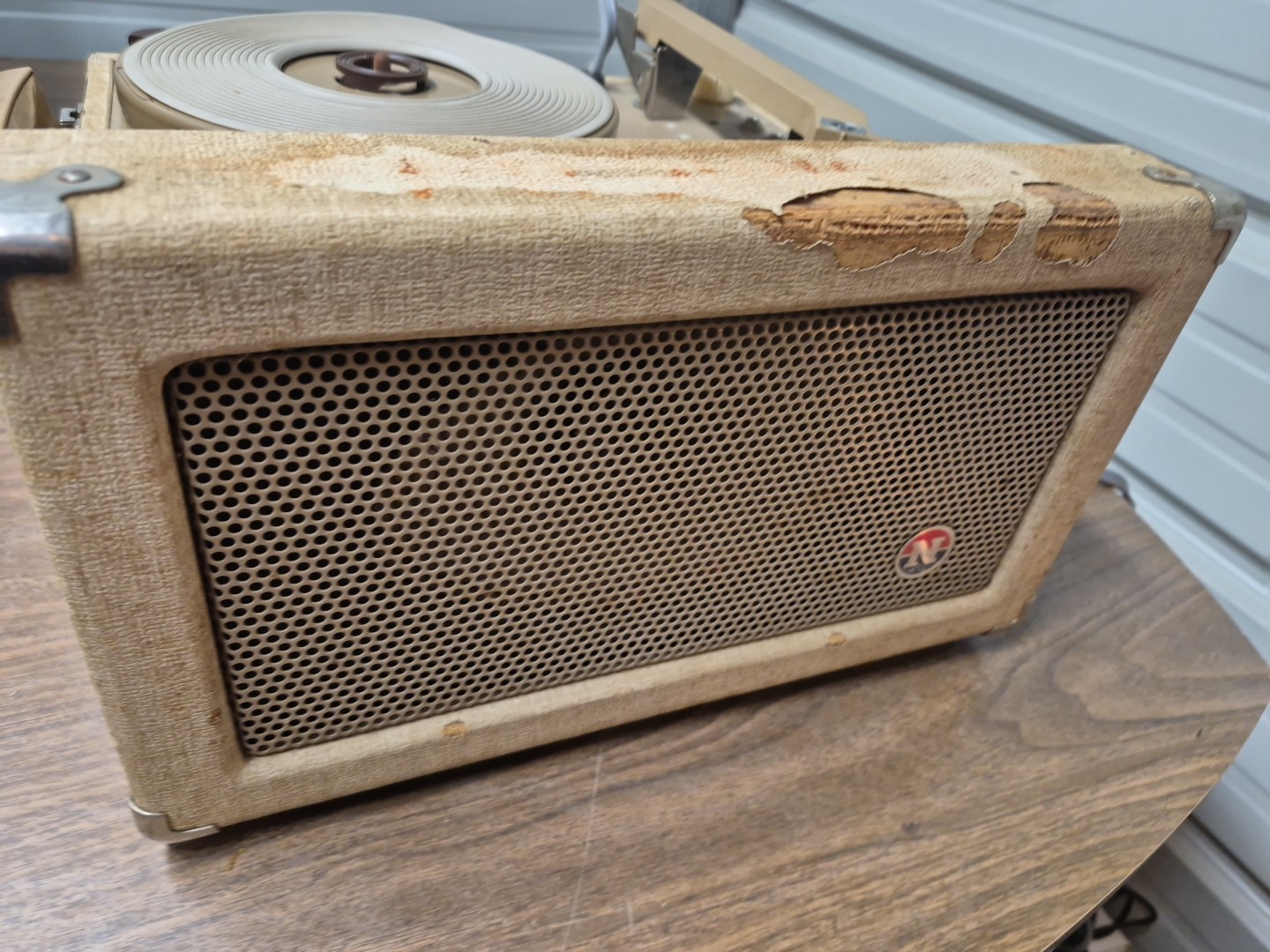 Vintage Newcomb Record Player EDT-20B Solid State 4 Speed Needs Restoration