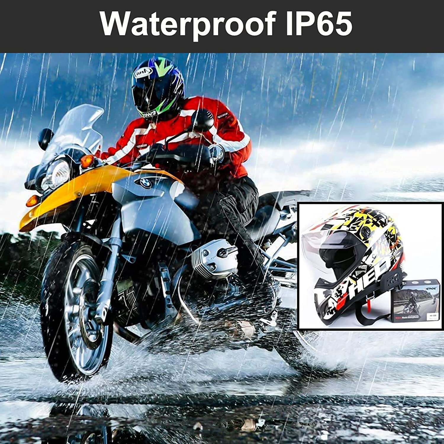 Motorcycle Helmet Bluetooth Headset Intercom Intercomunicador Moto Bluetooth