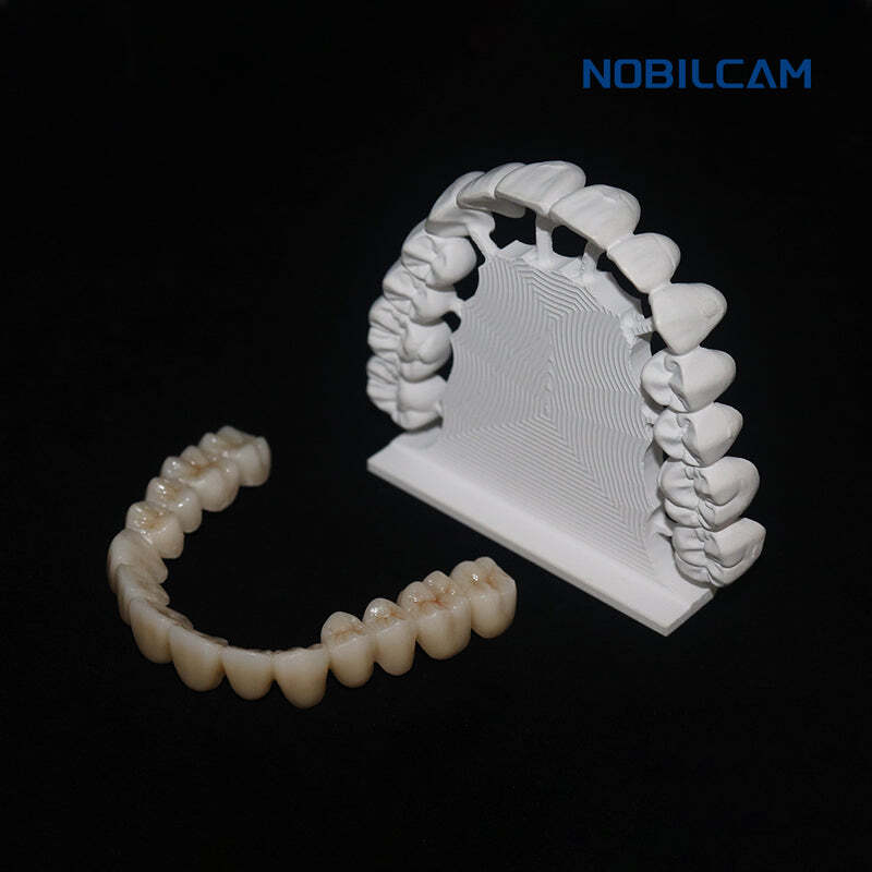 Dental Lab Material CAM/CAD Zirconia Discs Block 19 Shades Gradient Blocks 98mm