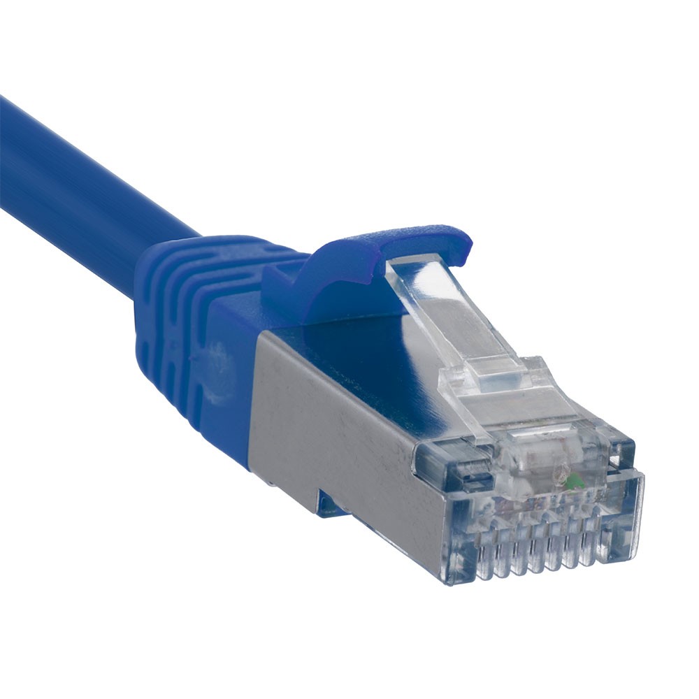 Ethernet Patch Cable CAT6, F/UTP, 26AWG, 2 Ft, 5 pack, Blue