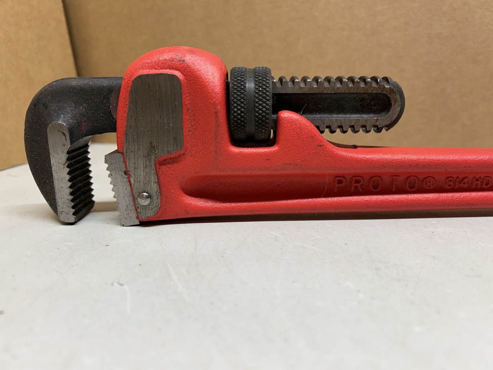 USED PROTO 814 HD PIPE WRENCH