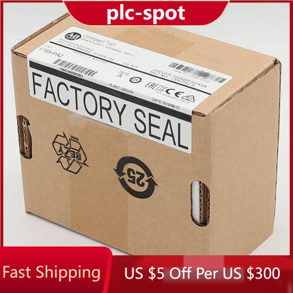 New Factory Sealed AB 1769-PA2 SER A CompactLogix AC Power Supply US US Free Tax