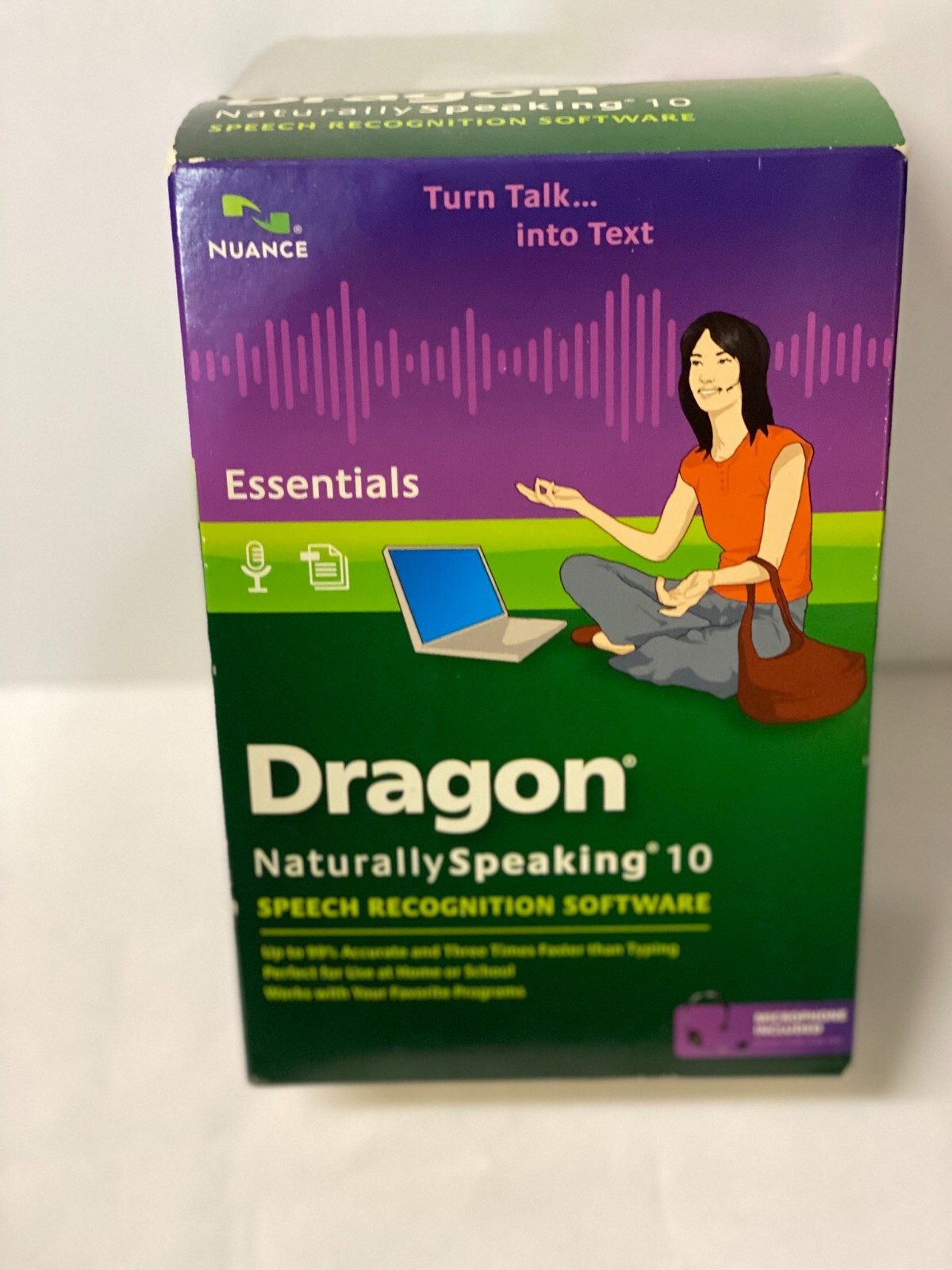 Nuance Dragon Naturally Speaking 10   NIB