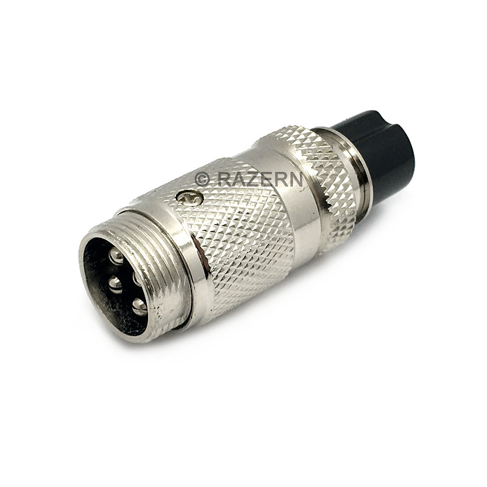 Workman C4P5C 4-Pin Cobra Microphone to 5-Pin Adapter CB Radio Uniden Washington
