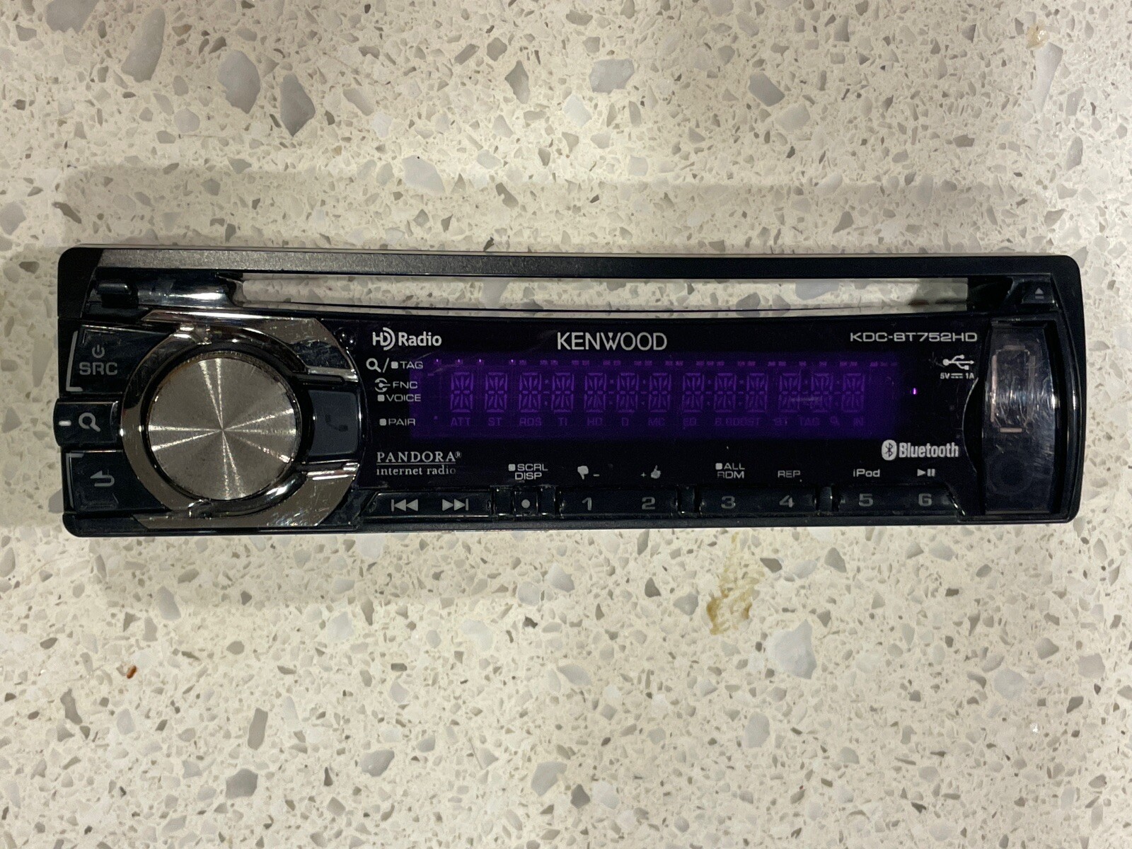 KENWOOD KDC-BT752HD CAR  STEREO ONLY KENWOOD KDC-BT752HD FACEPLATE ONLY OEM🟠