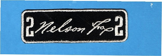 1999 NELLIE FOX MEMORIAL CHICAGO WHITE SOX NON GAME USED SLEEVE PATCH MINT HOF