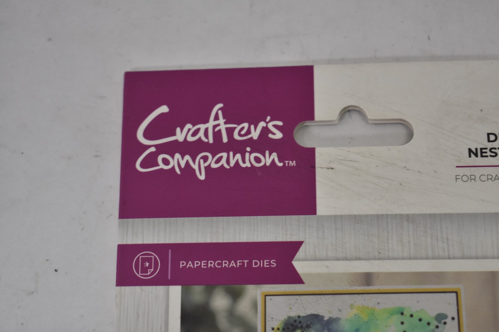 Crafters Companion Papercraft Die Elements Application Decorative Nesting Stars