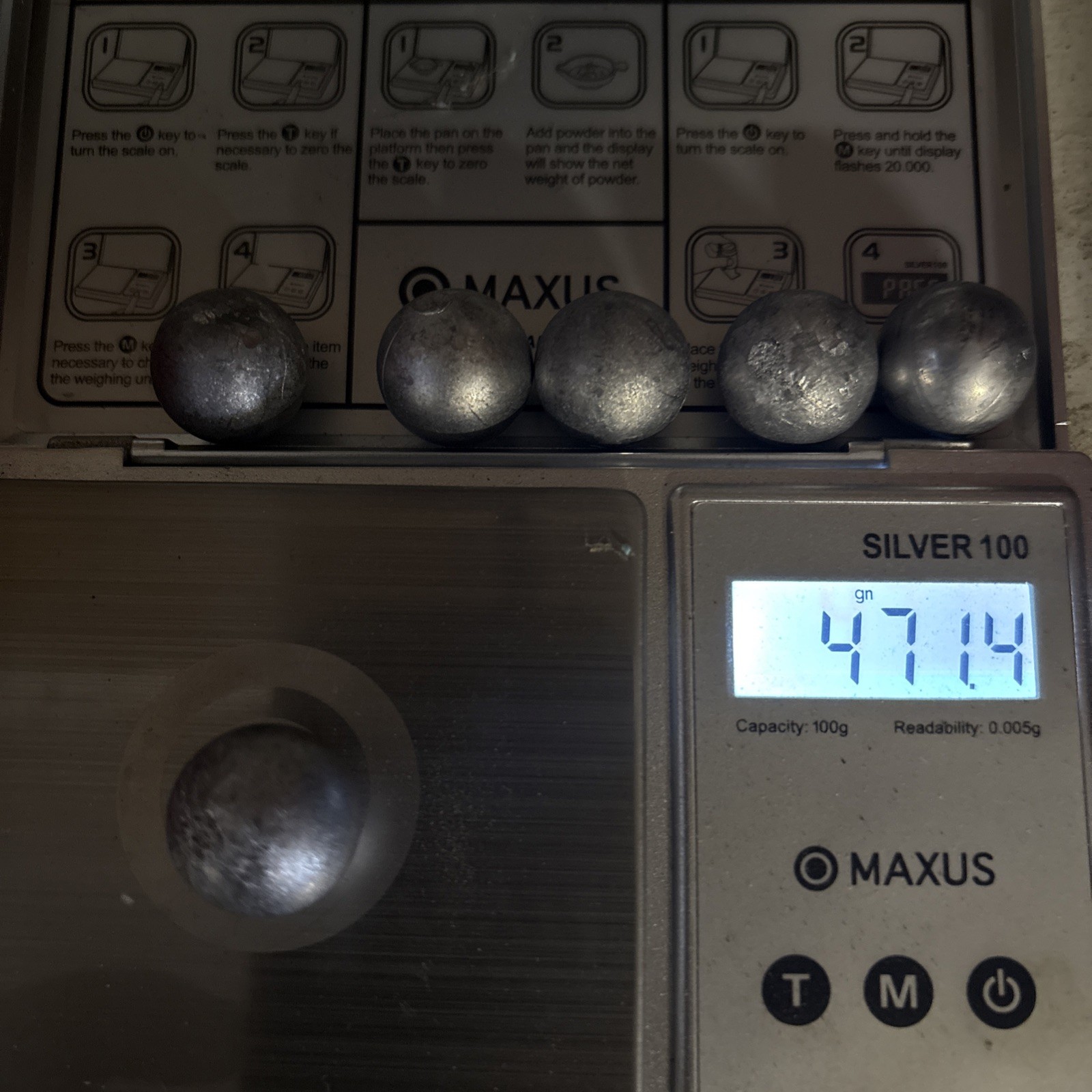 . 690  Round Lead Ball   12 gauge    50 Count