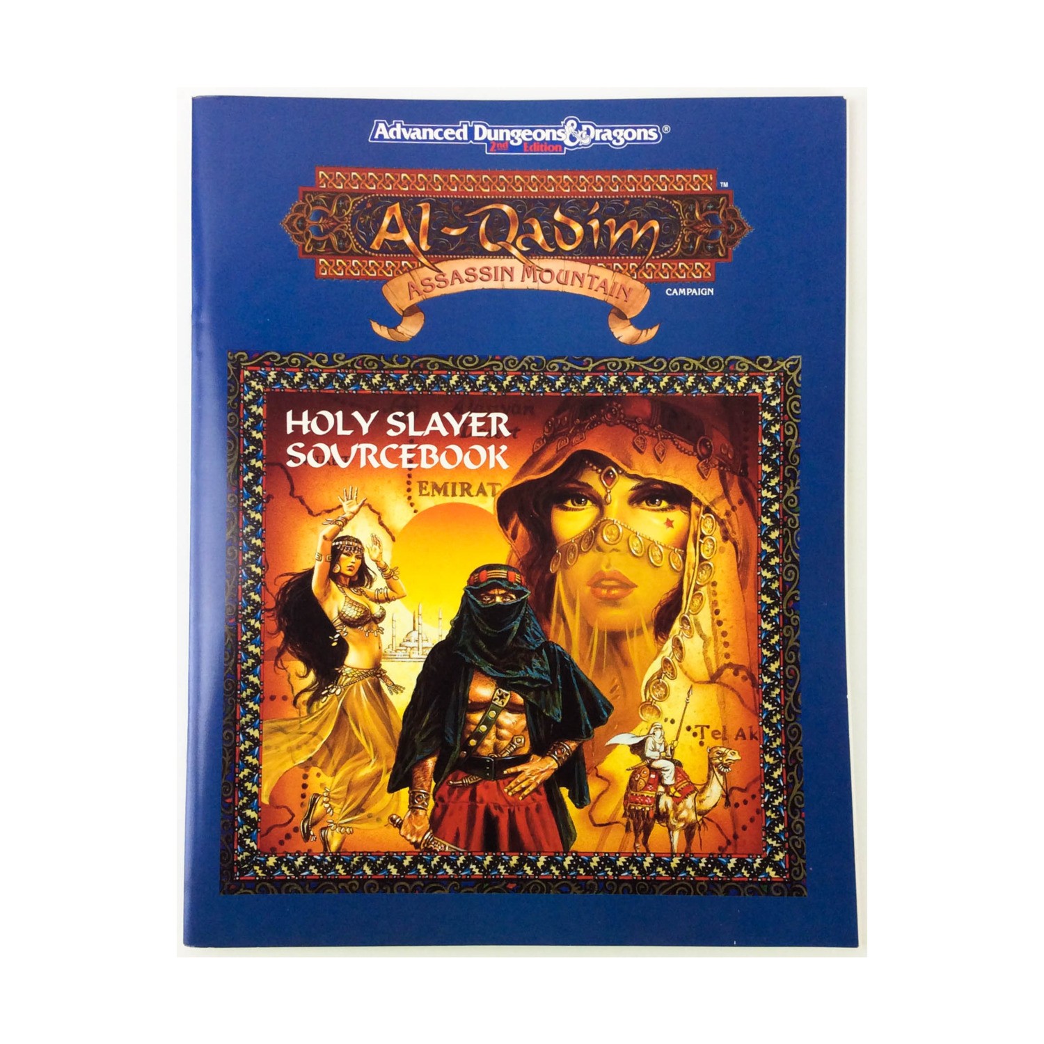 TSR Al-Qadim Assassin Mountain - Holy Slayer Sourcebook Only! VG+