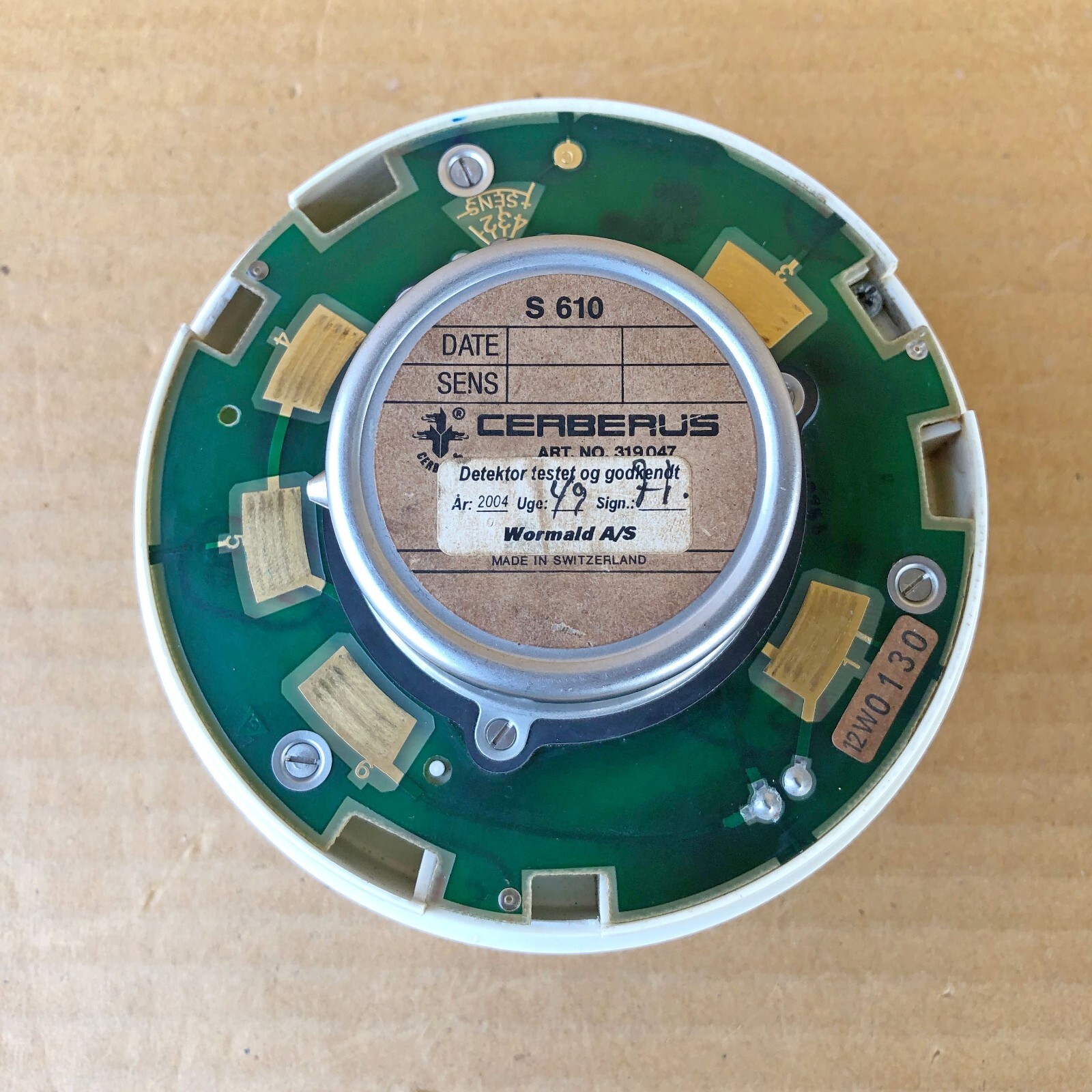 SIEMENS CERBERUS S610 INFRARED FLAME DETECTOR