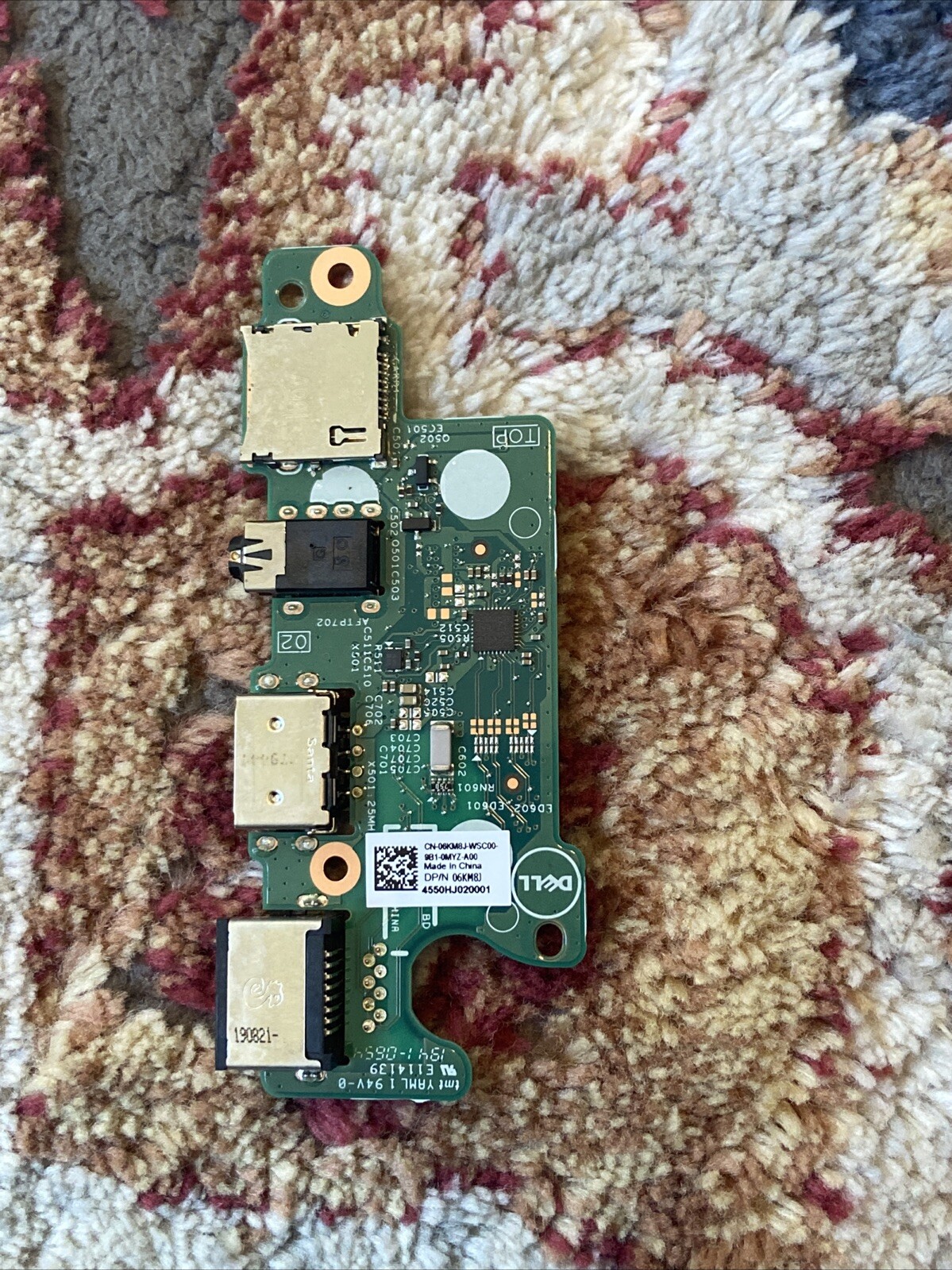 NEW Dell Vostro 5490 5590 USB SD Audio Ports Board 06KM8J 6KM8J M131