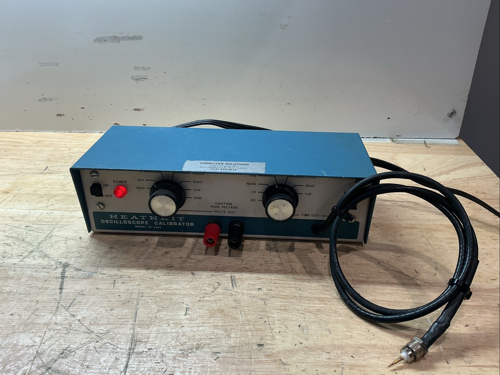 Heathkit Oscilloscope Calibrator Model IG-4505