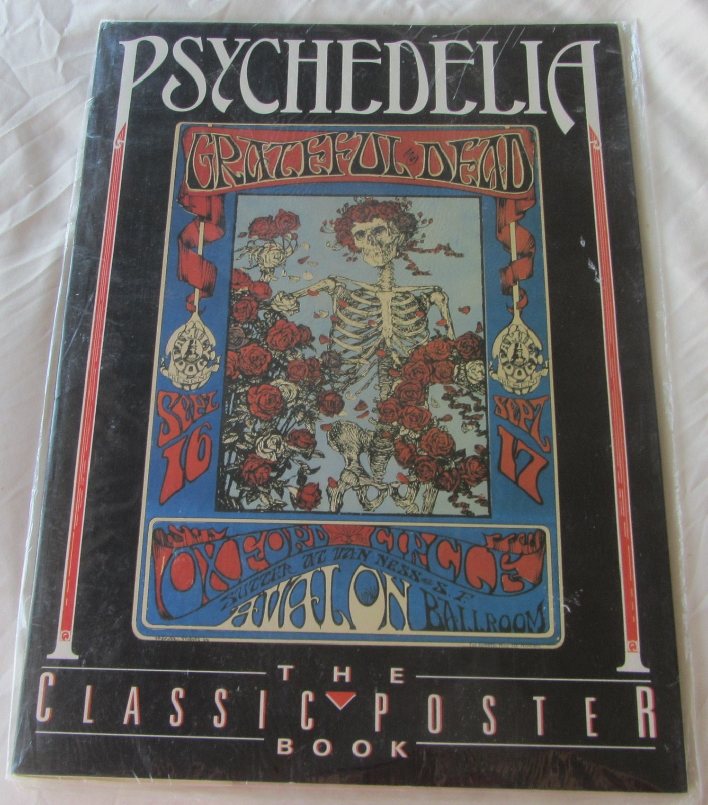 Psychedelia – The Classic Poster Book (Mallard Press, 1990s) Grateful Dead Cover