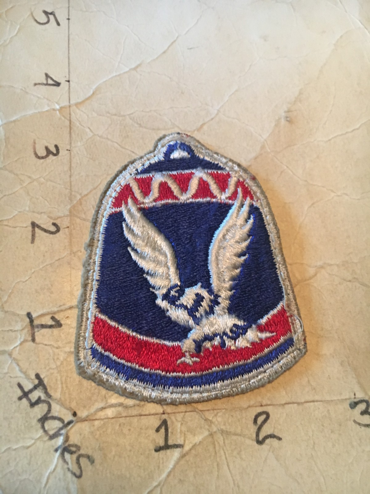 WW2 to Korea era US Army JUSMAG Korea c/e patch 7/21/25 no glow