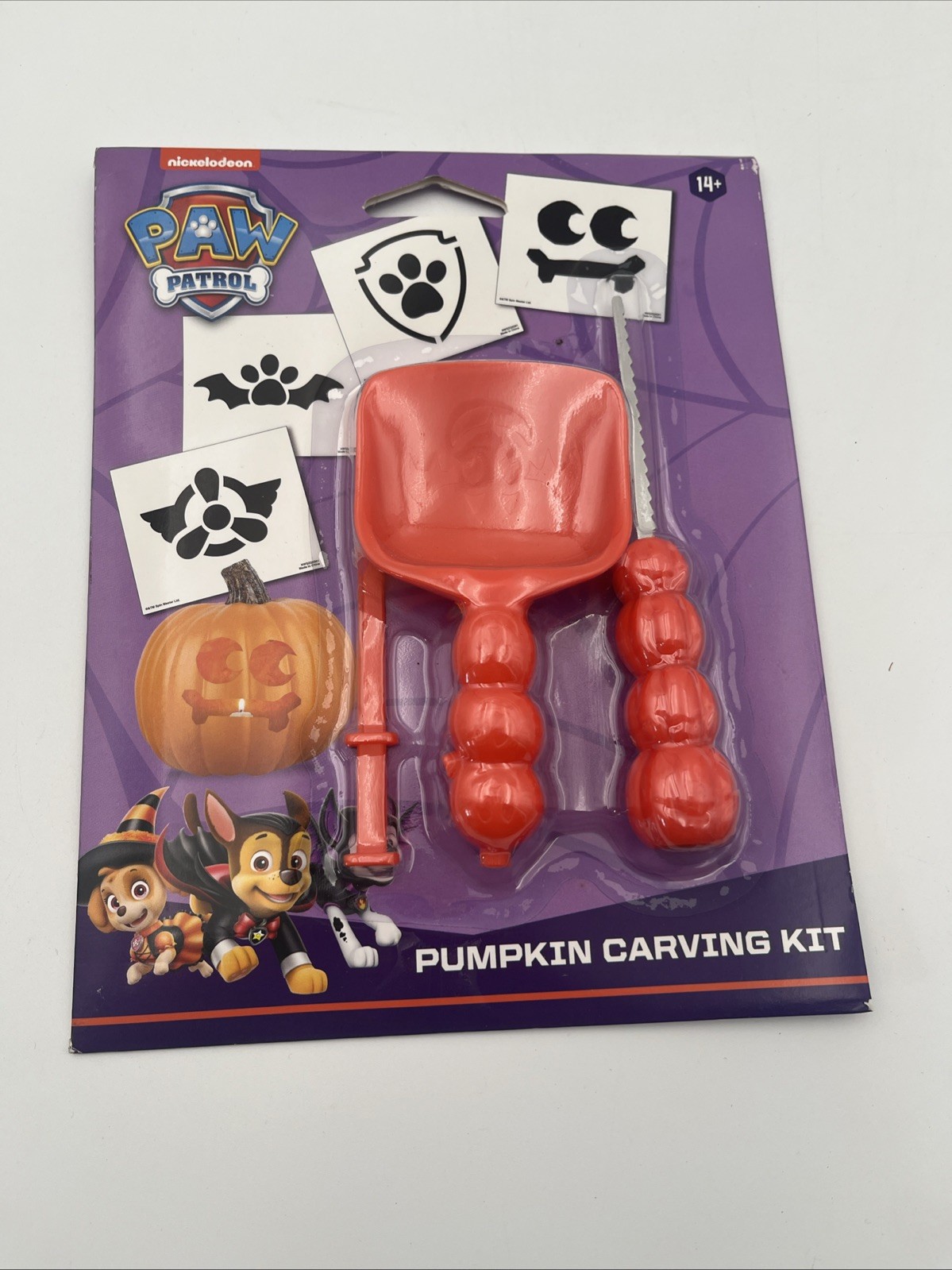 Paw Patrol 3 Piece Pumpkin Carving Kit