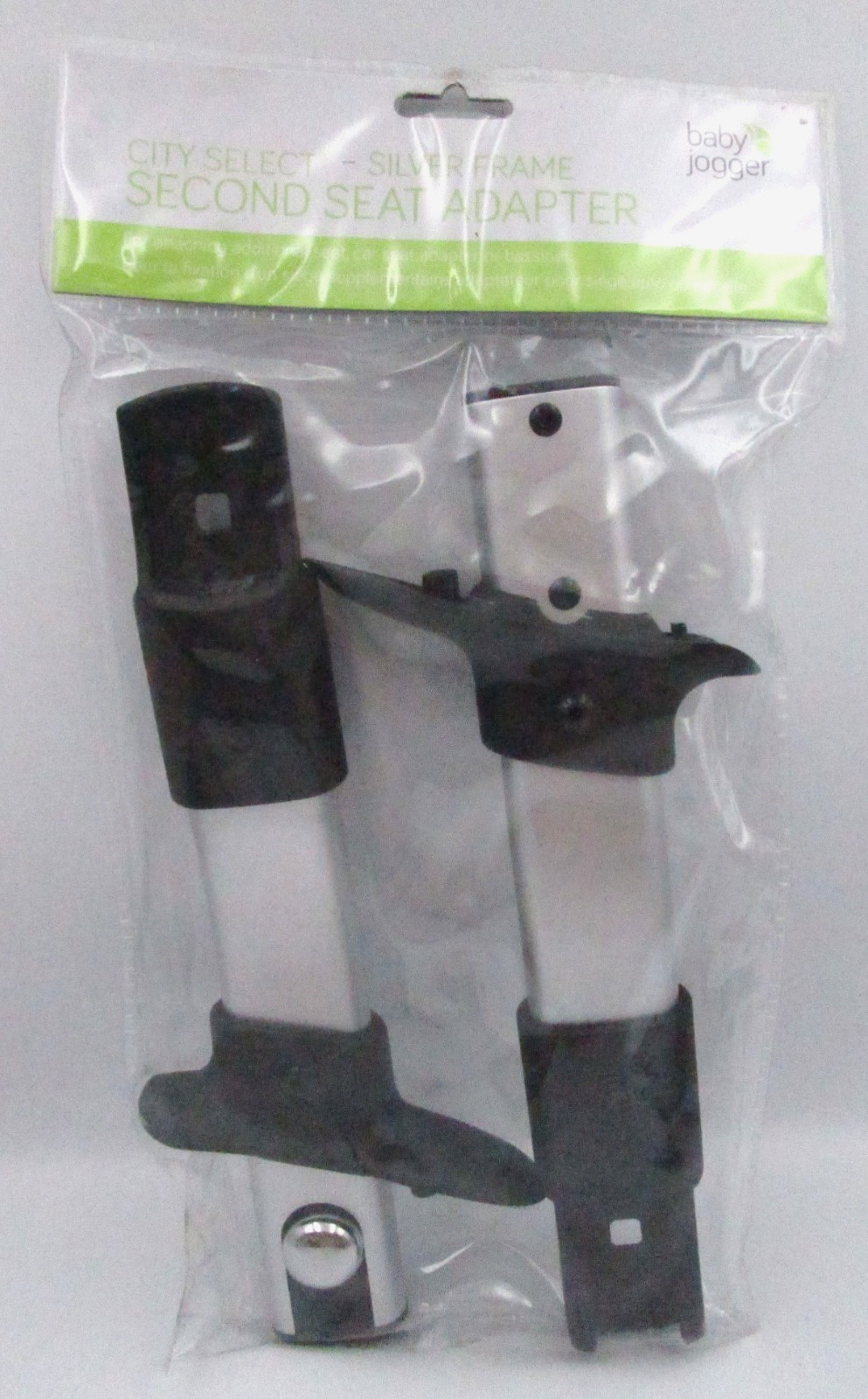 NEW CITY SELECT BABY JOGGER SILVER FRAME SECOND SEAT ADAPTER