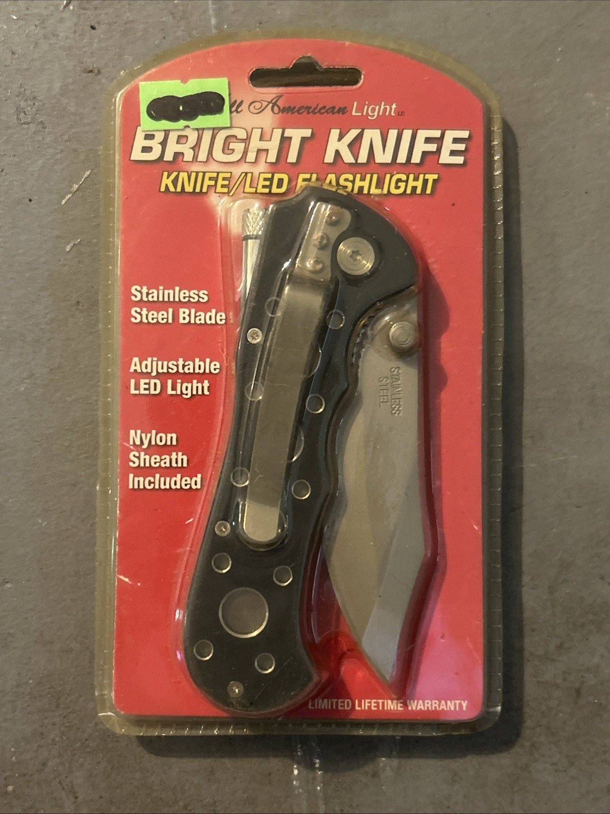 All American Light Bright Knife - Knife/LED Flashlight