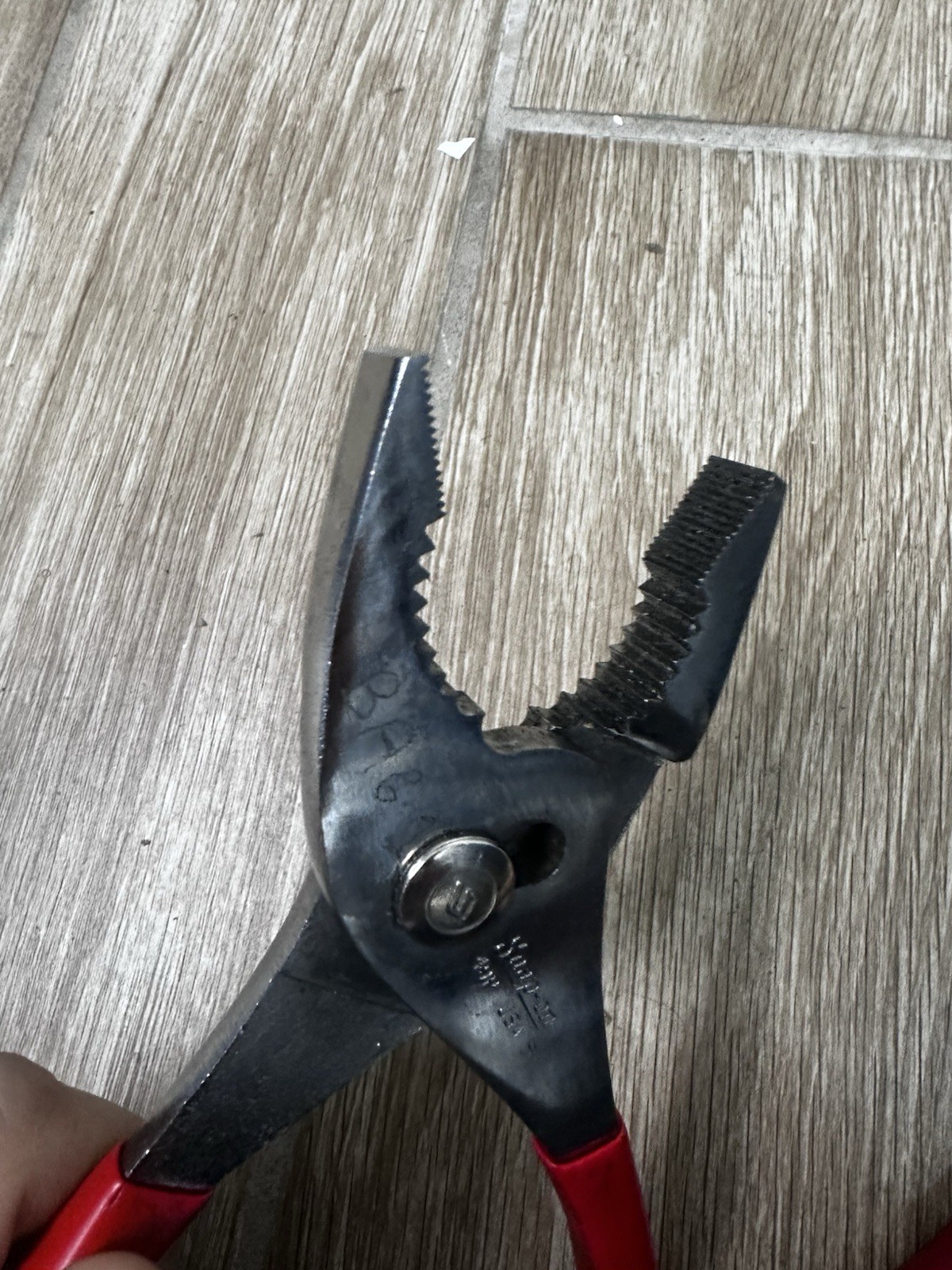 SNAP ON TOOLS SLIP JOINT PLIERS PART #49P USA 5