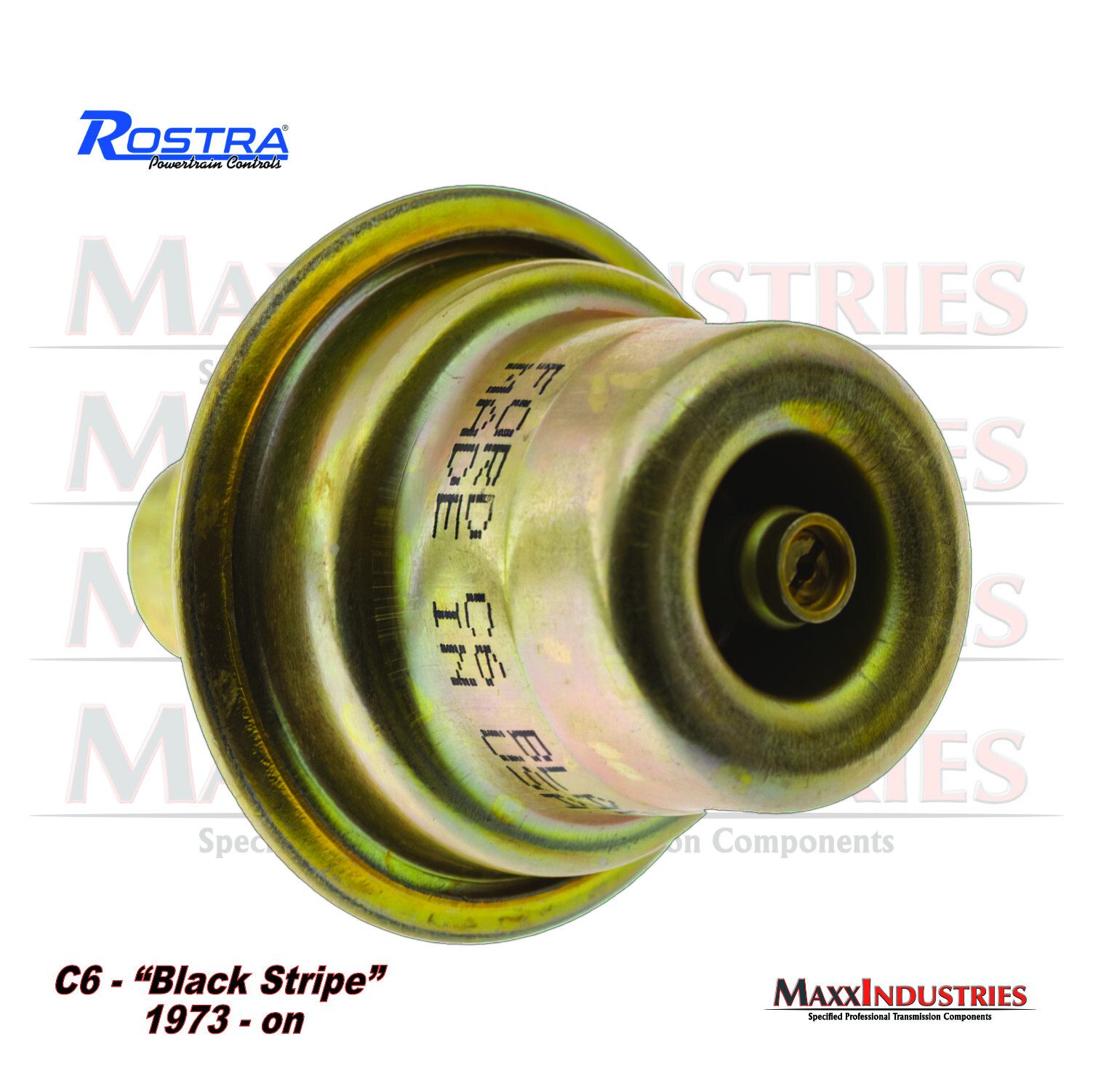 1973-up C6 Transmission Vacuum Modulator Black Stripe