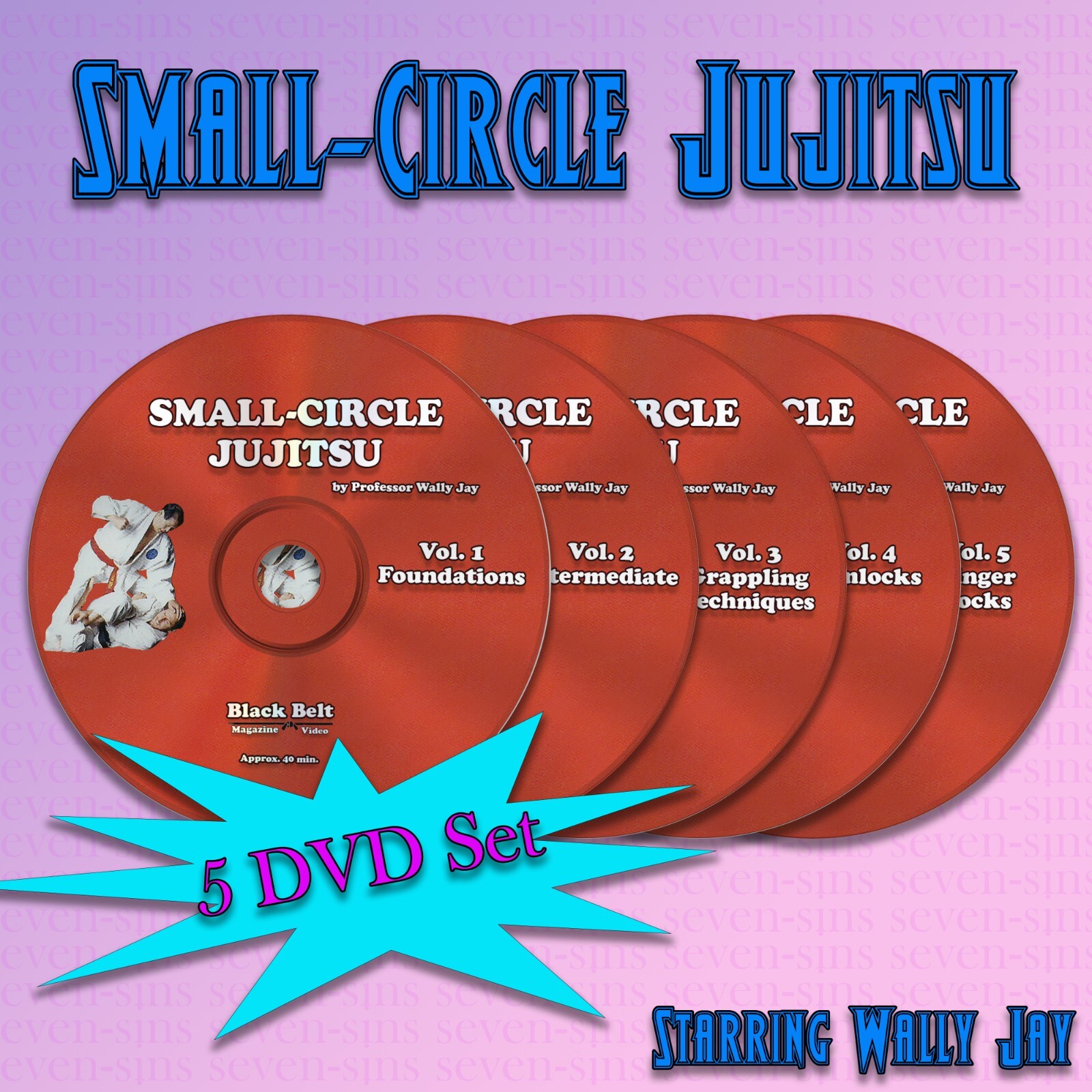 Small Circle Jujitsu starring Wally Jay (5 DVD Set)