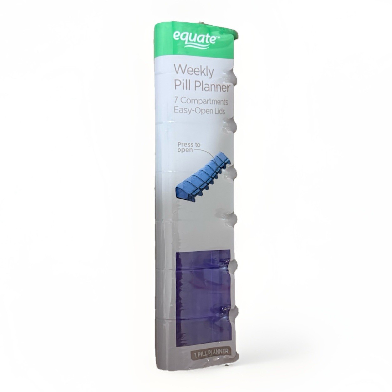 Equate weekly pill planner new sealed pick your color