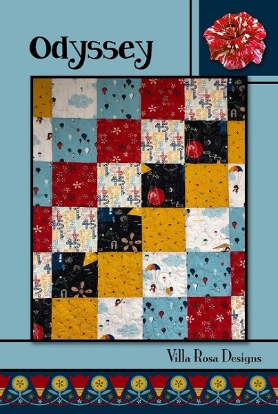 Odyssey Quilt Pattern-Fat Quarter Quilt