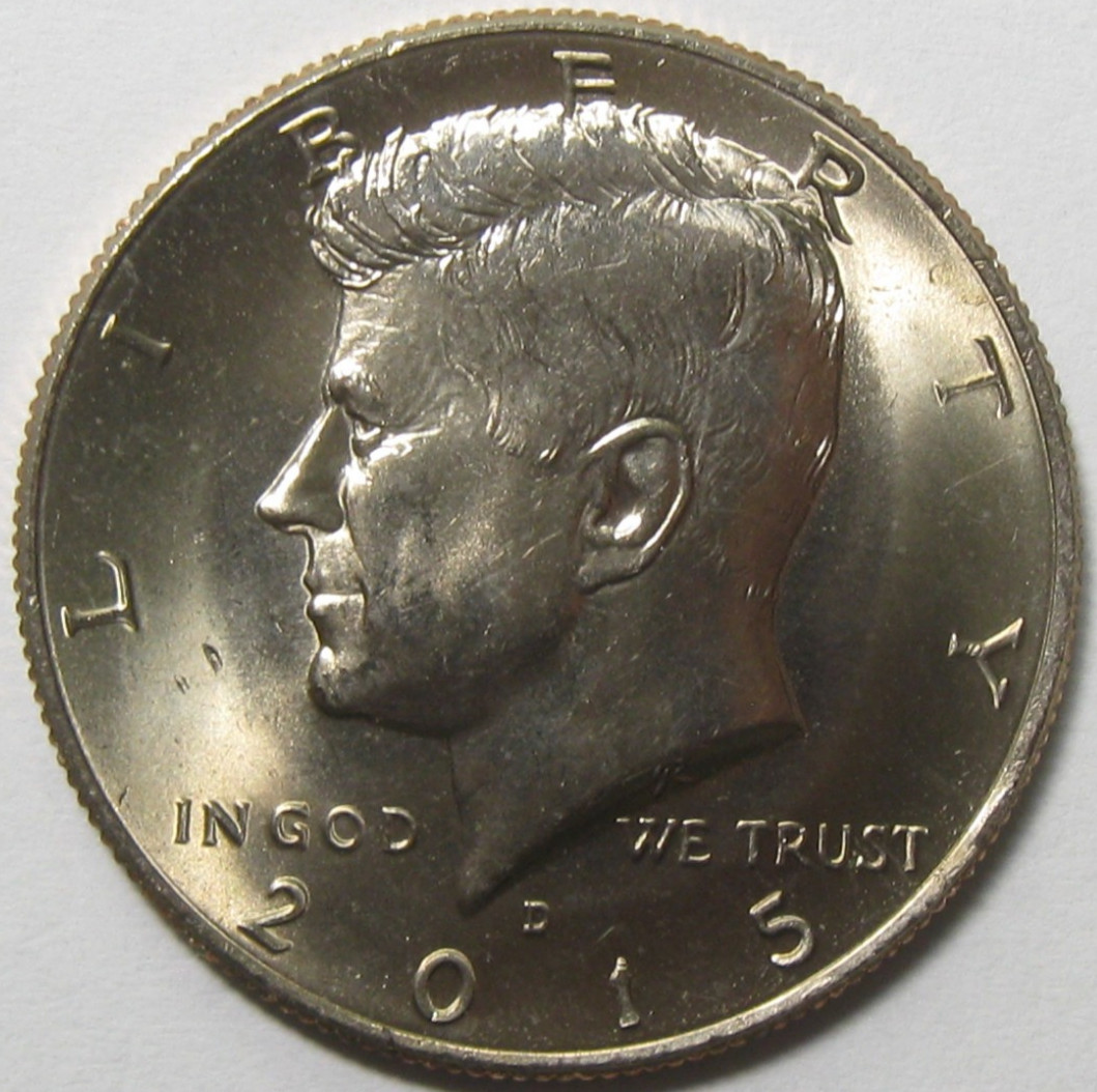 BU Uncirculated 2015-D Kennedy Half Dollar - #233-24