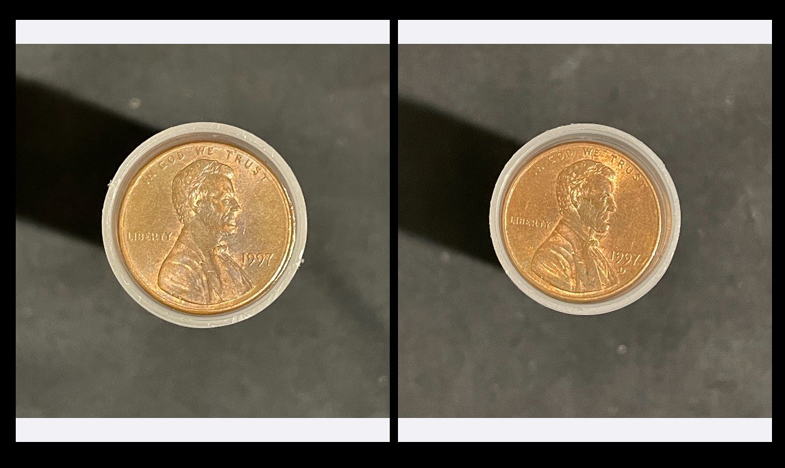 1997 P,D Lincoln Memorial Cent ZINC (CIRCULATED) READ!