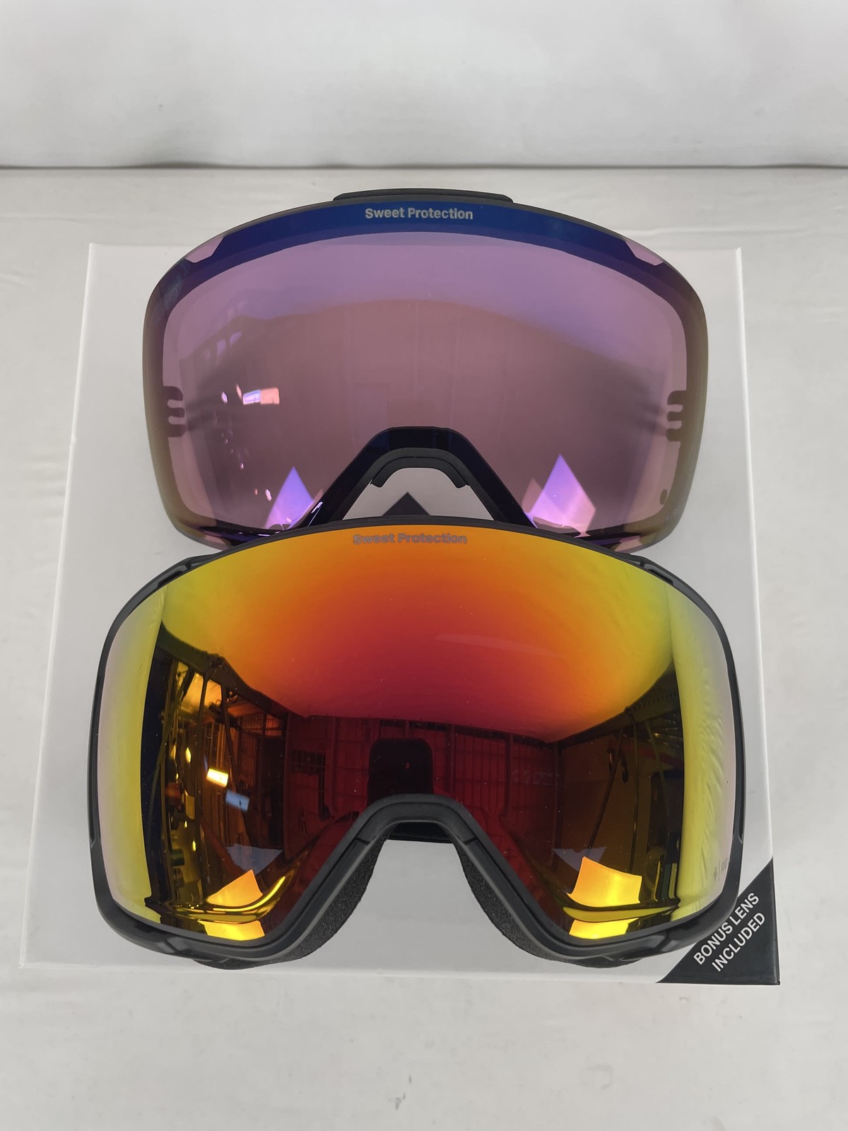 Excellent Sweet Protection Interstellar RIG Reflect Snow Goggles, Matte Black Fr
