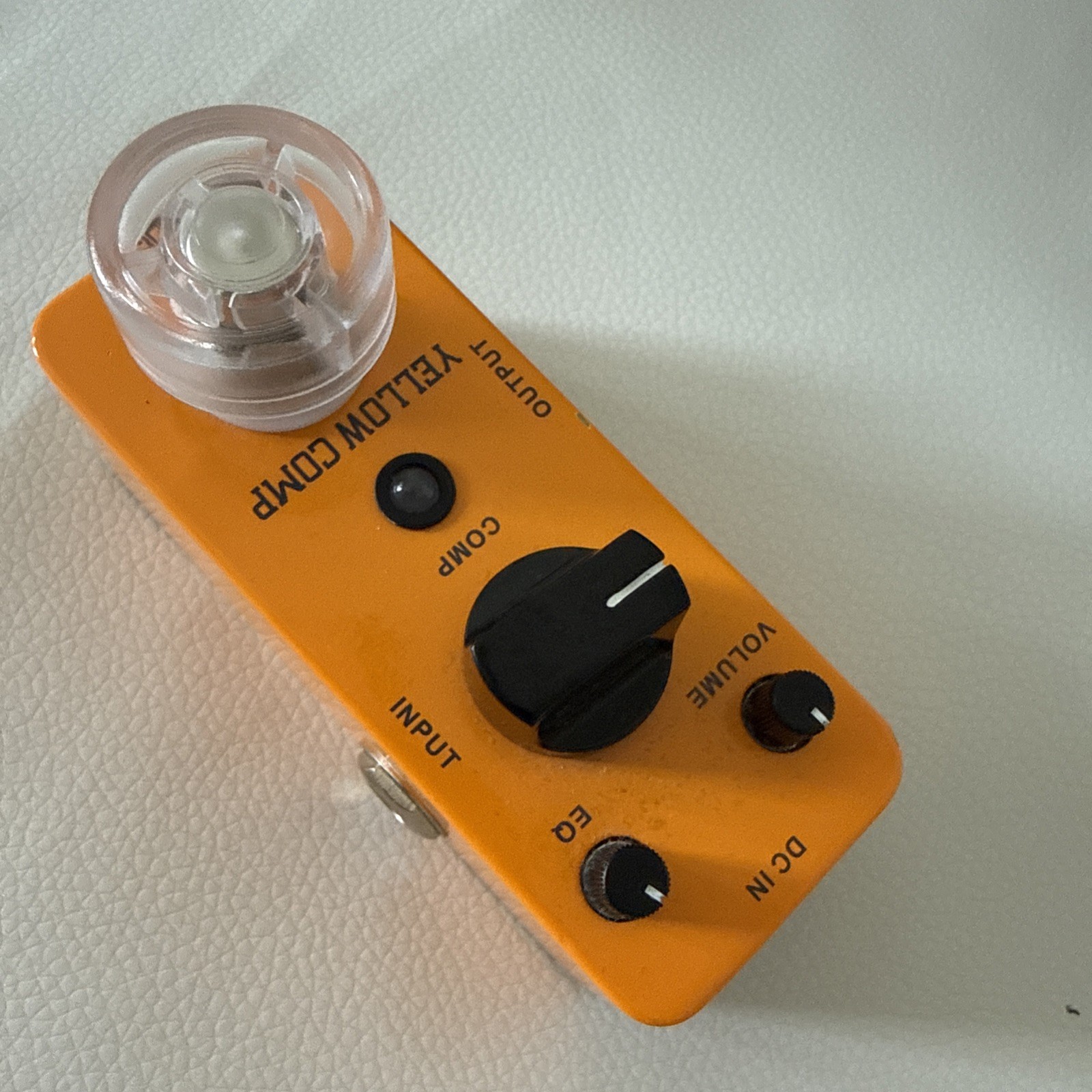 Mooer Yellow Comp Optical Compressor Electric Guitar Effect Pedal – True Bypass