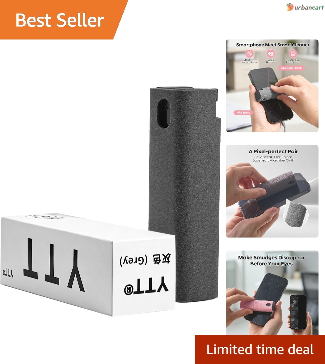 All-in-One Touchscreen Cleaner with Microfiber Cloth