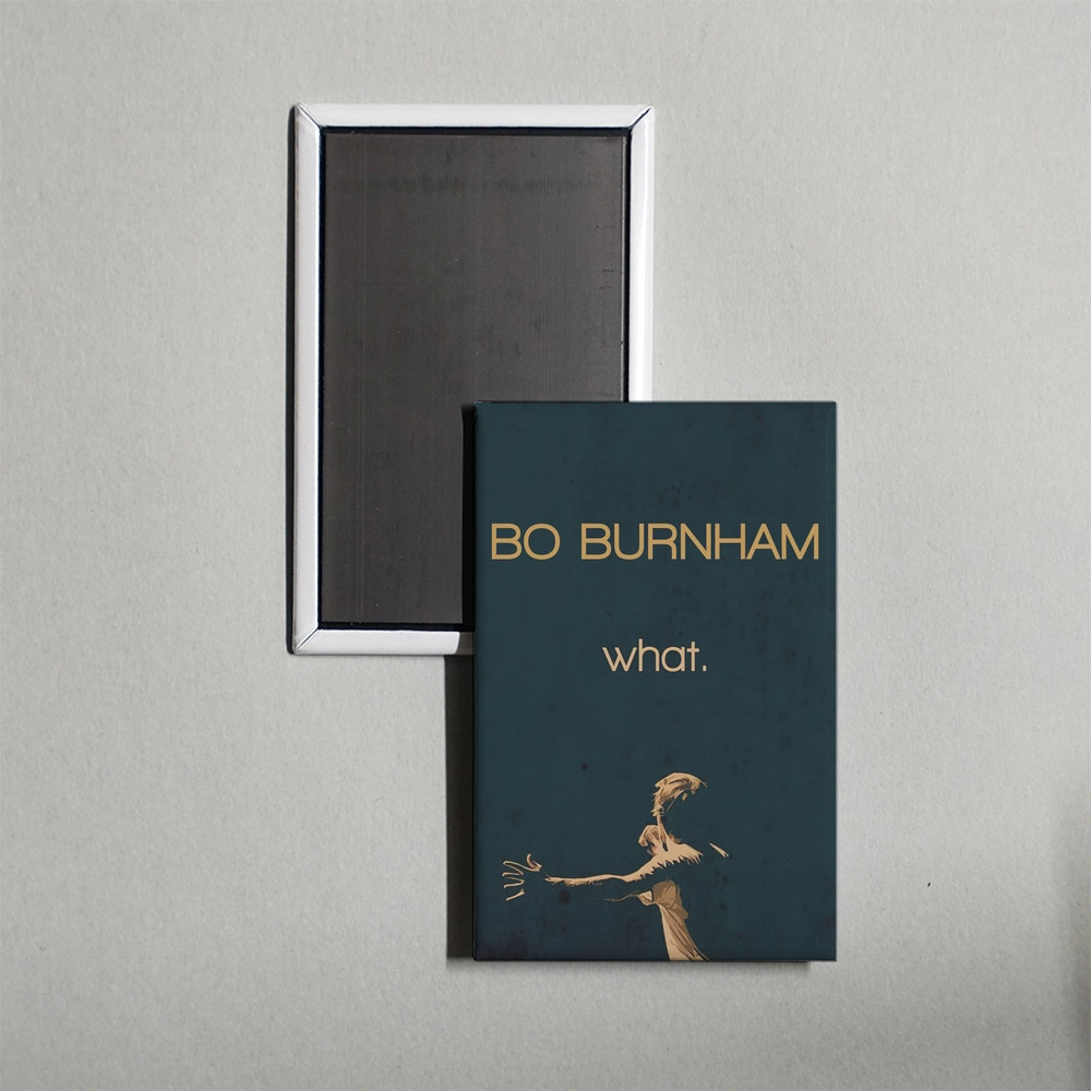 Bo Burnham What. Mini Movie Poster Fridge Locker Magnet
