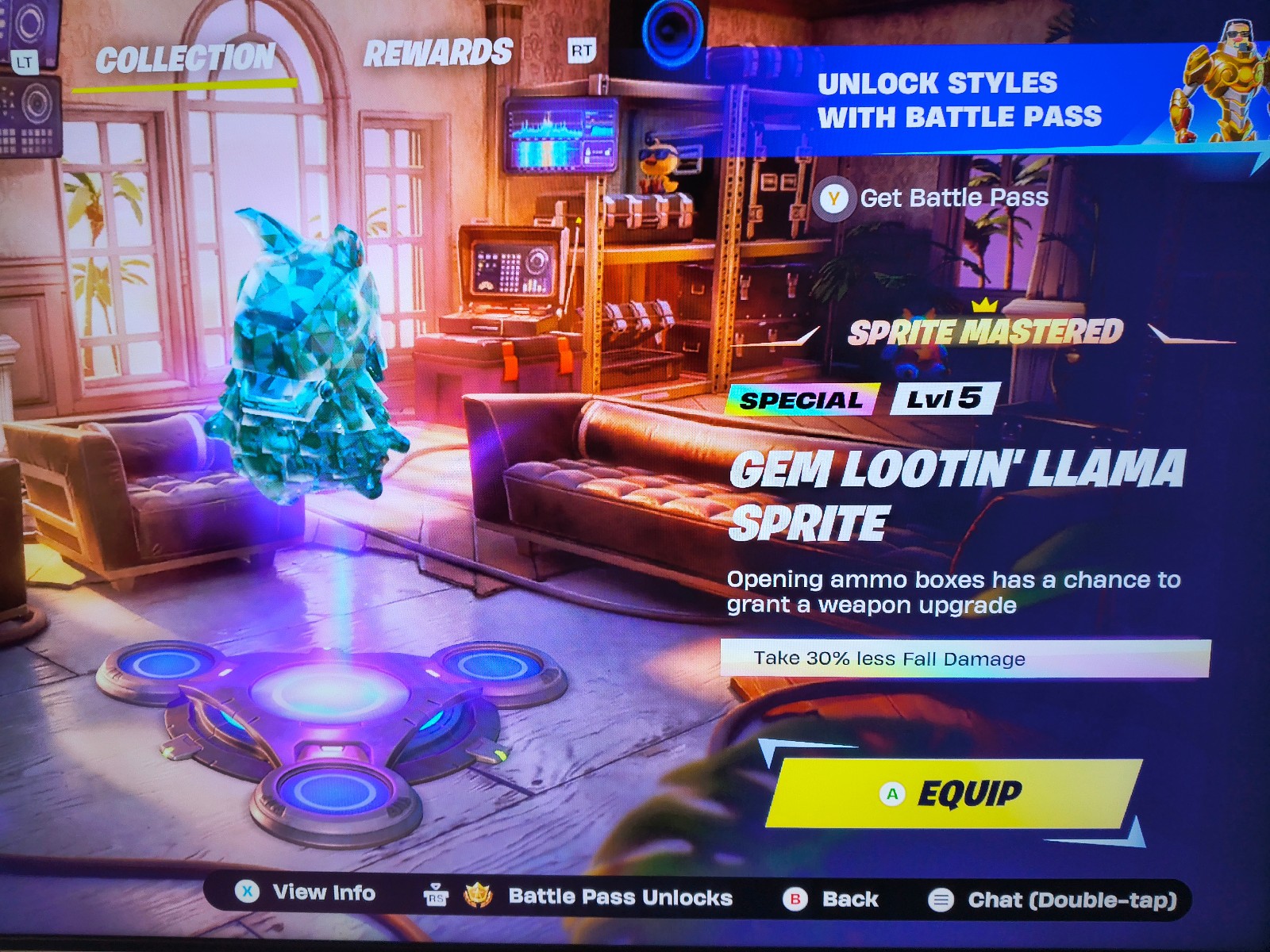 Fortnite-GEM LOOTIN' LLAMA Spirit level 5