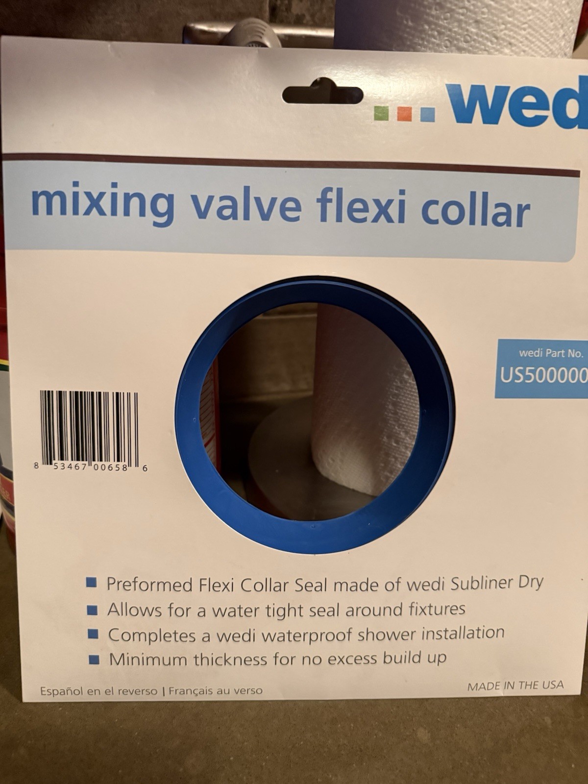 Wedi Mixing Valve Flexi Collar