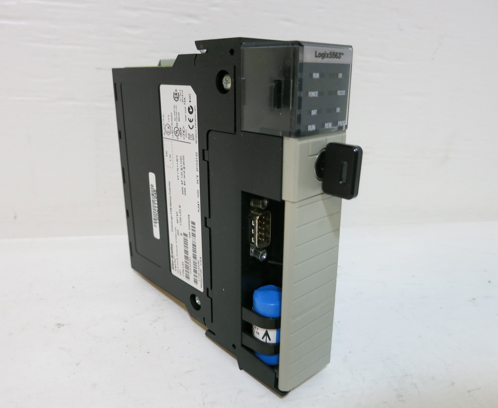 Allen Bradley 1756-L63 F/W Rev 1.10 Logix PAC Controllogix 8MB Memory Cont PLC