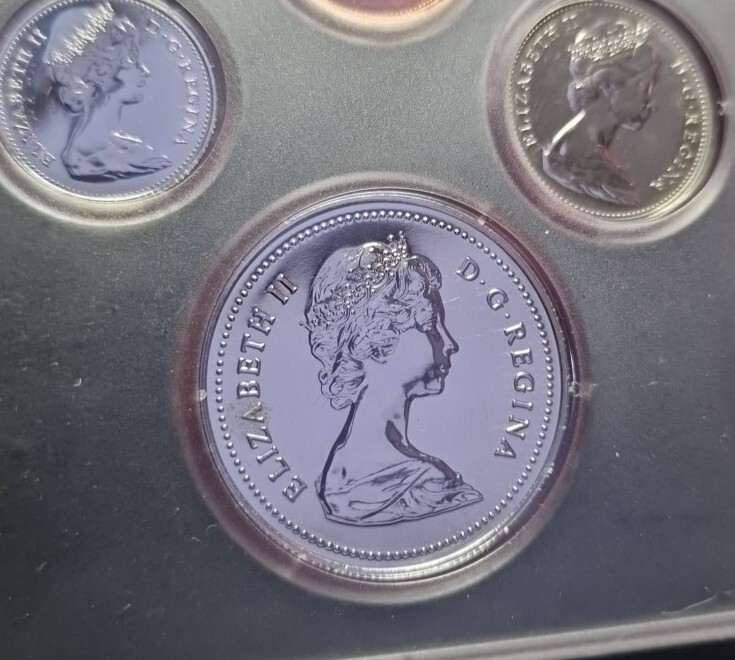 1 Cent - 1 Dollar Silver 1978 Excellent Condition Coins Set Canada 🇨🇦
