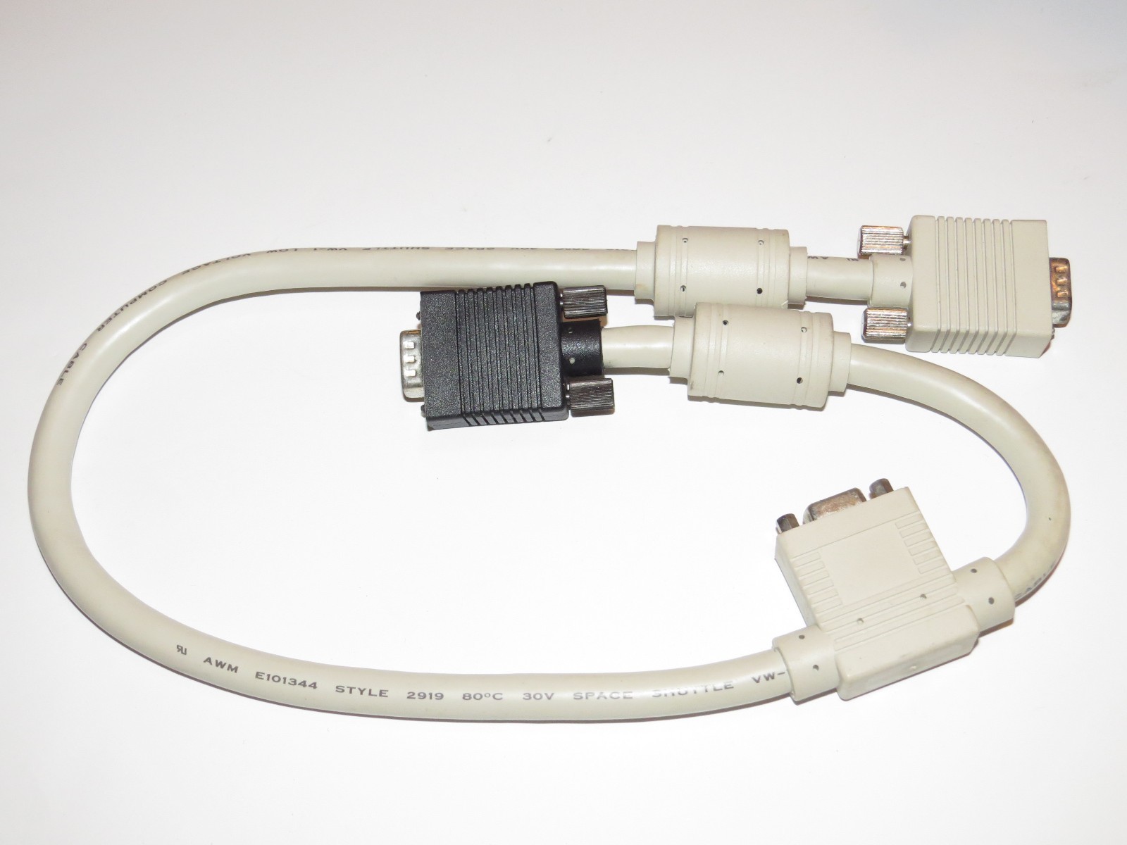 Low Voltage Computer Cable AWM E101344 Style 2919 80C 30V Space Shuttle VW-1