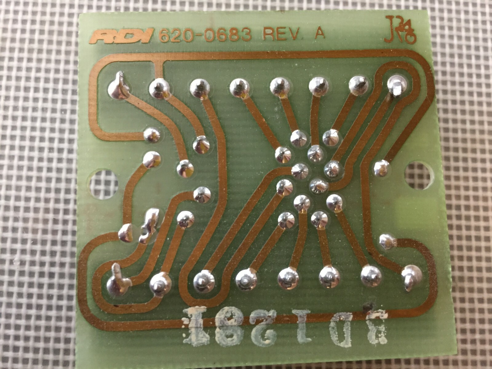 RDI 804BS Relay Board Terminal Module 620-0683 REV. A