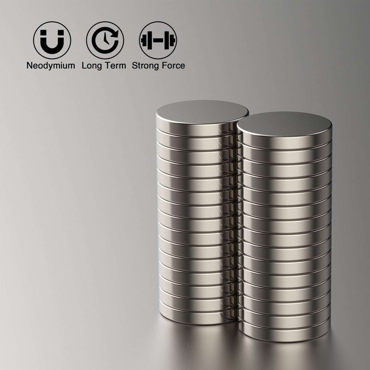 Lot50/20/10 20mm X 3mm Neodymium Disc Strong Rare Earth Small Fridge Magnets N35