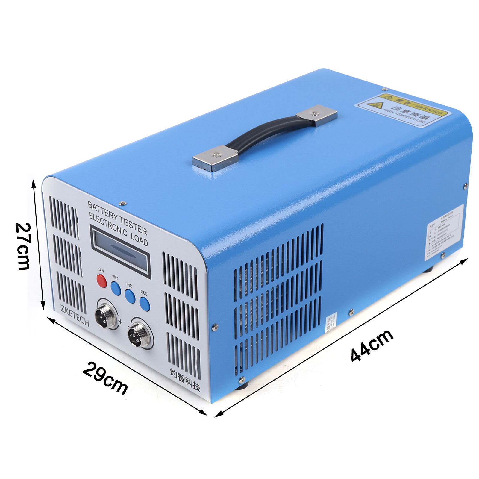 EBC-A40L 5V 200W High Current Lithium Battery Capacity Tester 40A Manual 110V