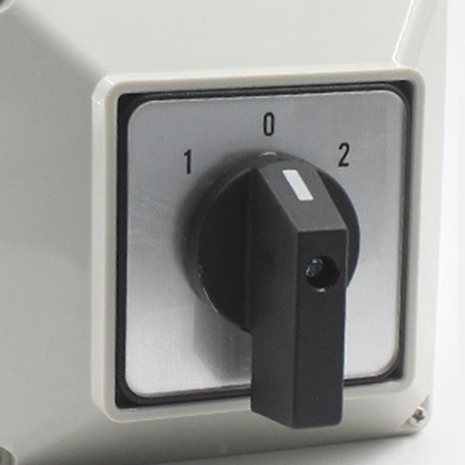 Selector Changeover Switch for Induction Motor Control Circuit Speed Switch