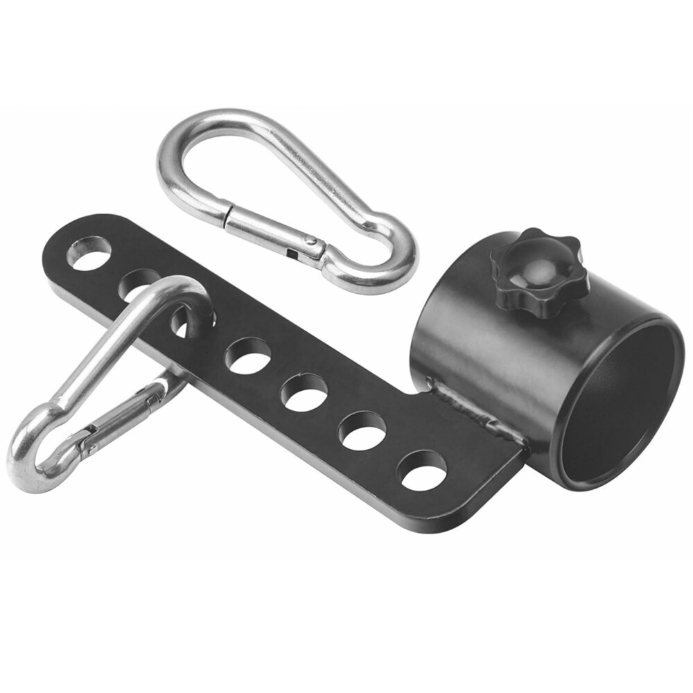 BELT SQUAT BAR MACHINE ATTACHMENT FOR OLYMPIC BARBELL BAR 2 INCH  W