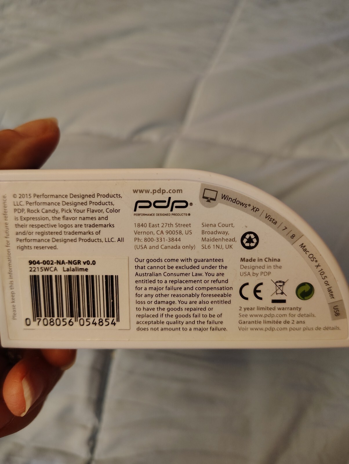 PDP Rock Candy Wireless Mouse LALA Lime