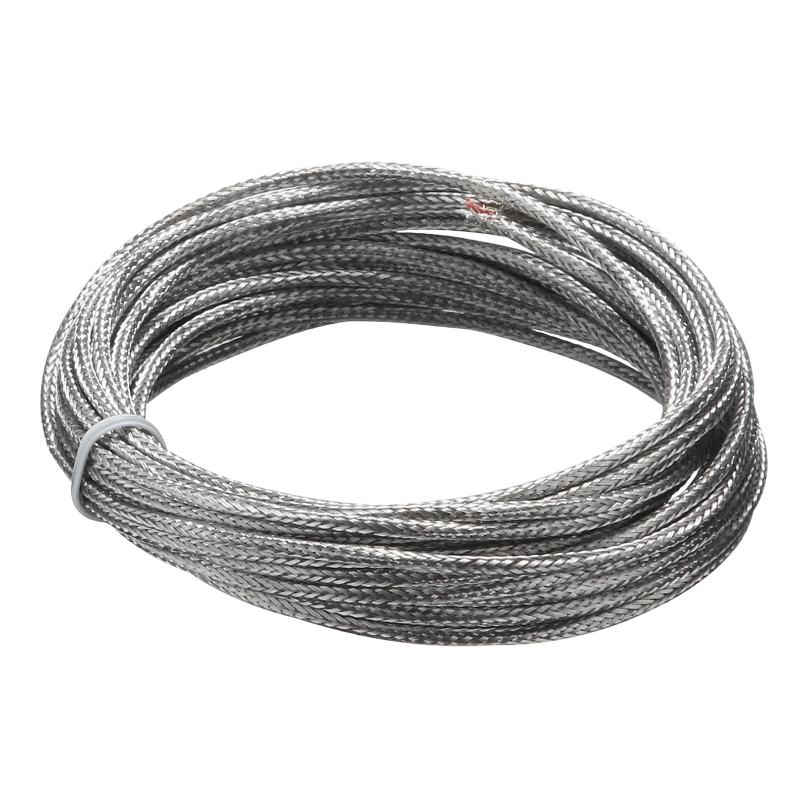 AWG 24 KType 2x0.5 Thermocouple Wire Braided Stainless Steel 33 Ft 315C